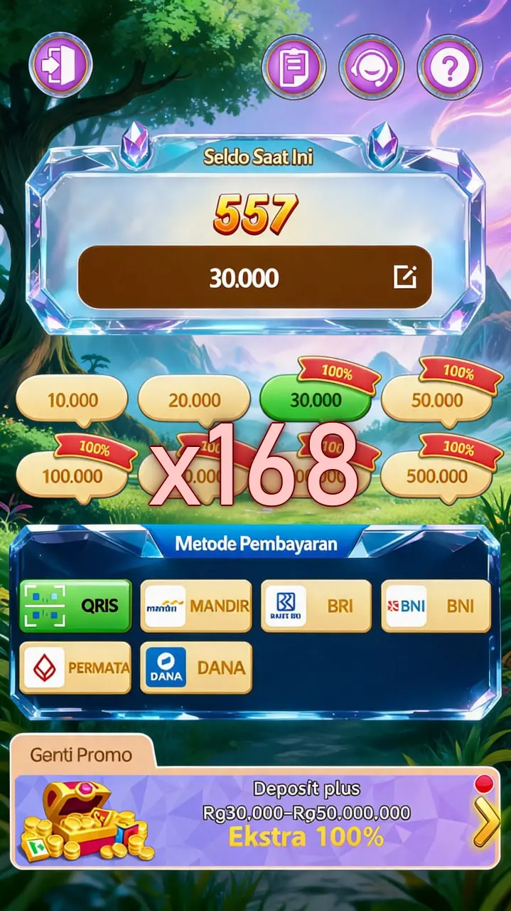 x168 Masuk