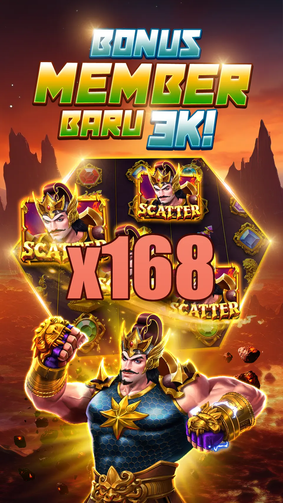 x168 Tangkapan Layar Resmi APK